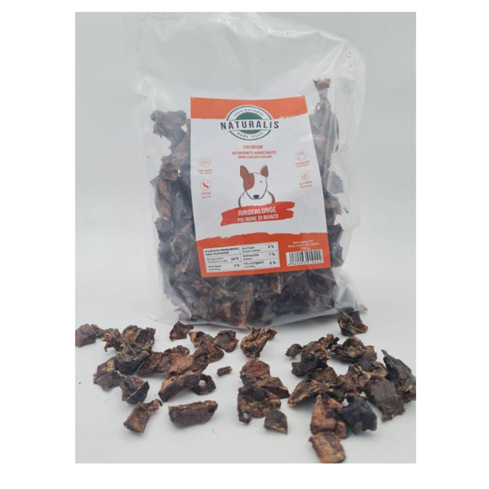 Snack for Dogs to chew Beef Lung